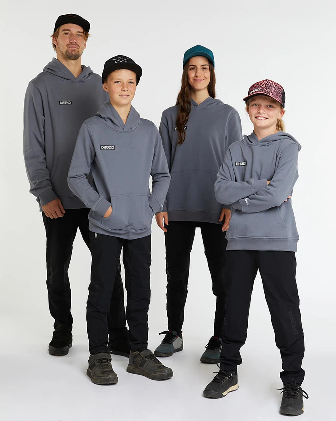 DHaRCO YOUTH HOODIE | BLUE ASH