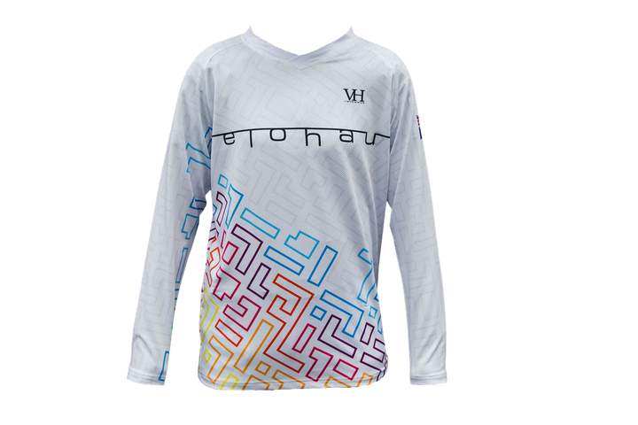 Velohaus Tetris White racing shirt