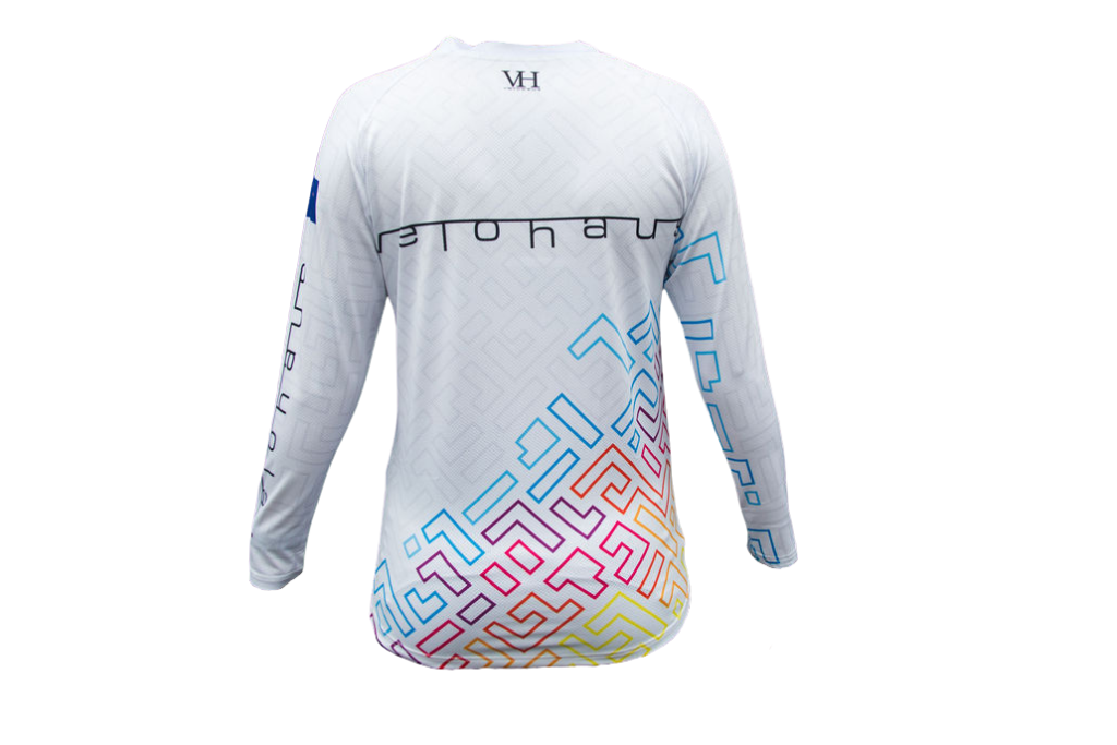 Velohaus Tetris White racing shirt