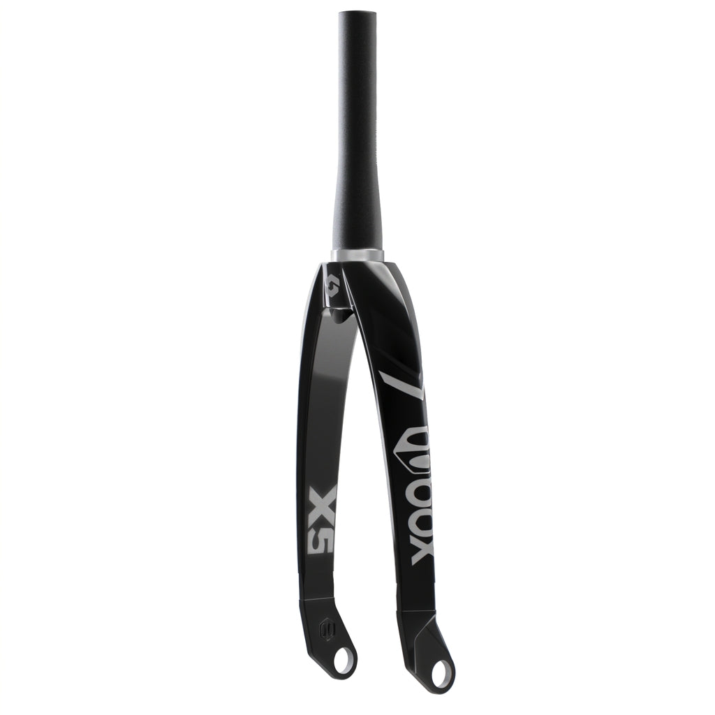 BOX ONE OVERSIZED X5 PRO CARBON FORKS 24" Black