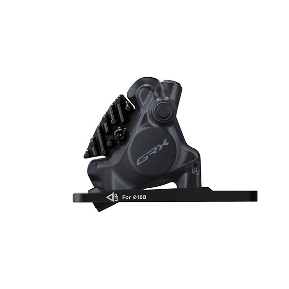SHIMANO GRX Hydraulic Disc Brake BR-RX410-F 2-Piston Flat mount Front Black