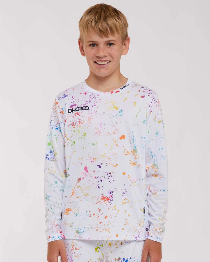 DHaRCO   YOUTH GRAVITY JERSEY  Paint splat