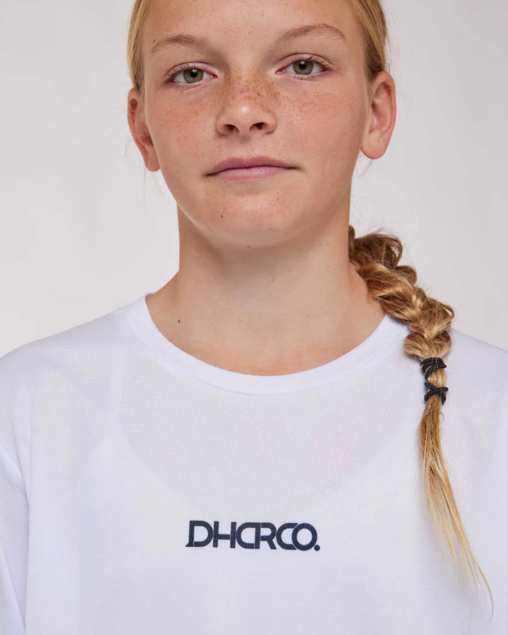 DHaRCO   YOUTH GRAVITY JERSEY  WHITE OUT