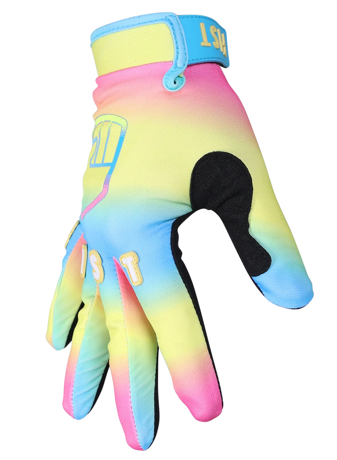 Fist Strapped Fairy Floss Fade Gloves