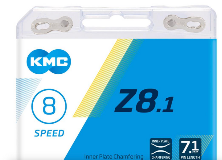 KMC Z8.1 Chain - 8 Speed and BMX