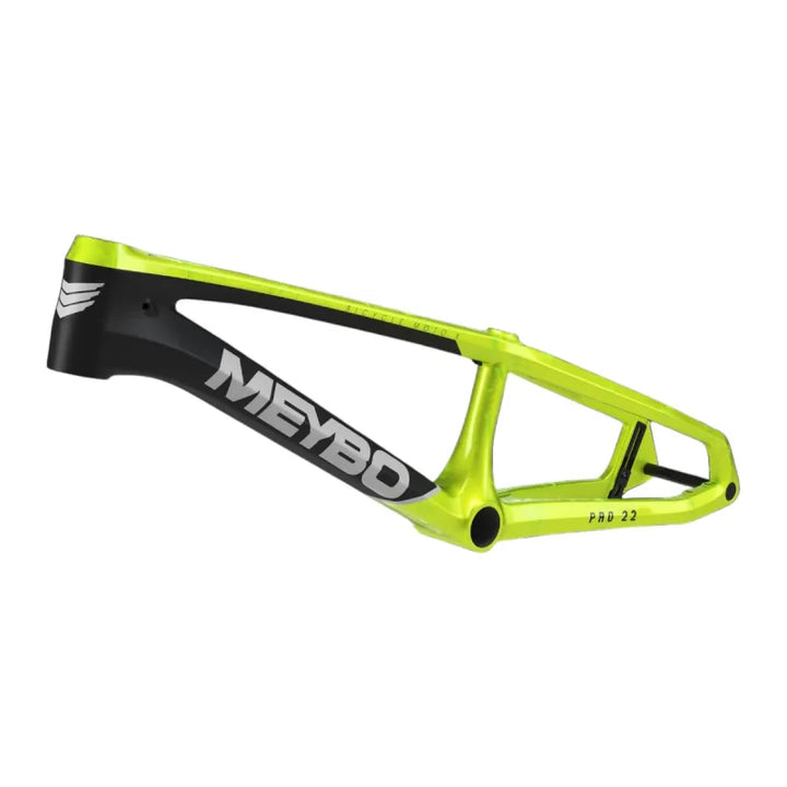Meybo 2026 HSX Carbon Bmx Race Frame Matte Black/Black/Green Pro 23"