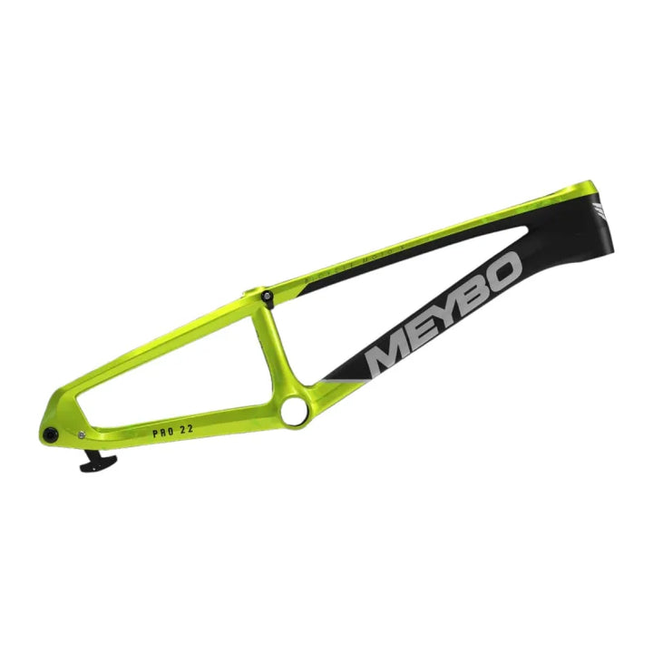 Meybo 2026 HSX Carbon Bmx Race Frame Matte Black/Black/Green Pro 23"