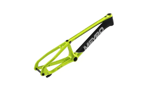 Meybo 2026 HSX Carbon Bmx Race Frame Matte Black/Black/Green Pro 23"