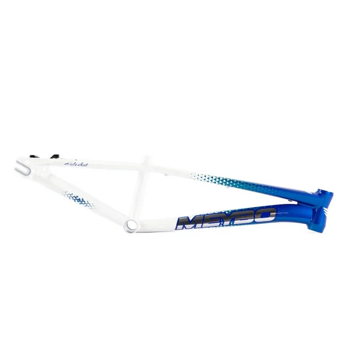 Meybo Holeshot 2026 Bmx Race Frame White/Navy - Pro 21