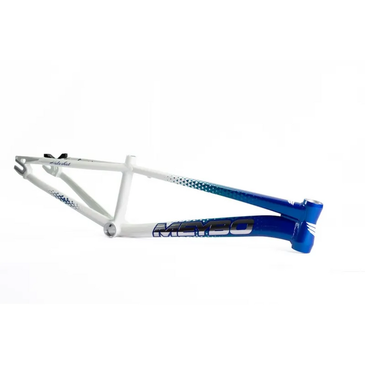 Meybo Holeshot 2026 Bmx Race Frame White/Navy - Cruiser Expert XL