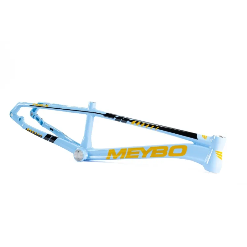 Meybo HSX Alloy 2026 Bmx Race Frame Sky/Gold/Black - Pro 21.5