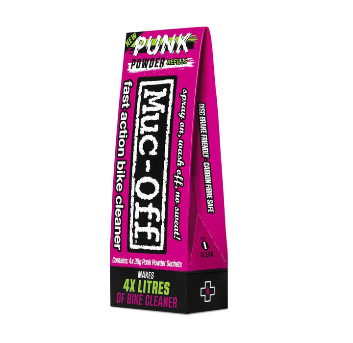 MUC-OFF - PUNK POWDER BIKE CLEANER 4 PACK