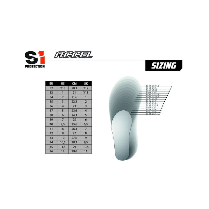 S1 ACCELL SHOES - BLACK
